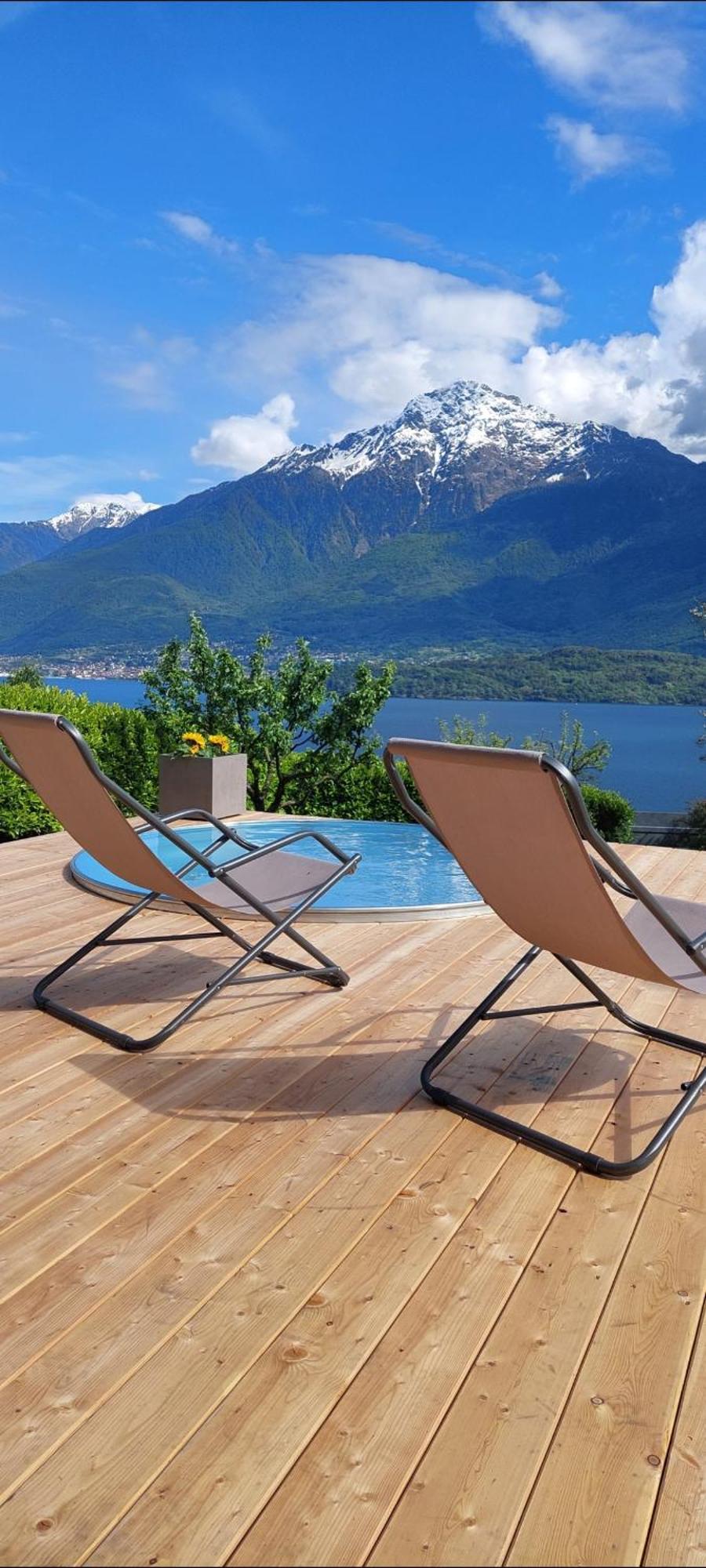 Casa Vacanze Perla Del Lago Domaso Exteriör bild
